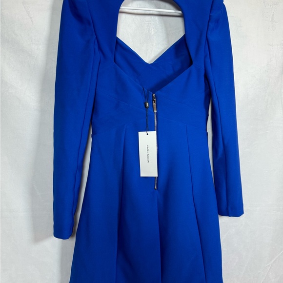 Karen Millen Dresses, Women Blue Midi Dress - Picture 4 of 8